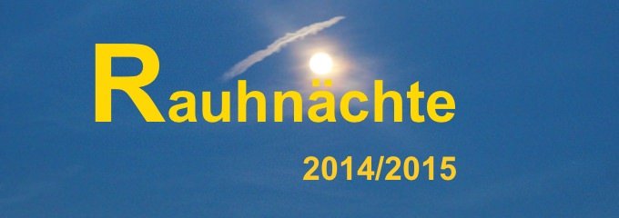 Rauhnächte 2014 / 2015 - Online-Workshop für Mitglieder gratis